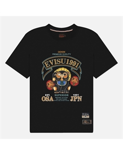 Мужская футболка Heritage Tanuki Daruma Printed Evisu