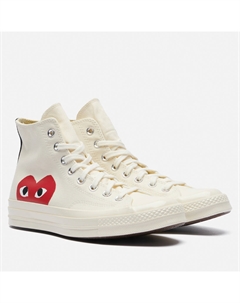 Мужские кеды x Comme des Garcons Play Chuck 70 Hi Converse