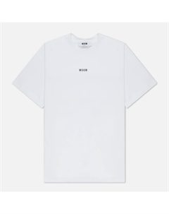 Мужская футболка Micrologo Basic Crew Neck Msgm