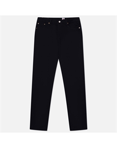 Мужские джинсы Slim Tapered Kaihara Black x Black Stretch Denim 12.5 Oz Edwin