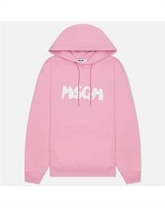 Женская толстовка New Brushed Logo Hoodie Msgm