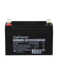 Батарея для ИБП LA-435 4V 3.5Ah / 00-00015320 Gopower