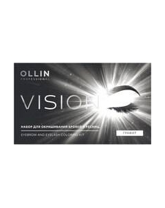 Набор для окрашивания бровей Vision Для бровей и ресниц графит / 772529 Ollin professional