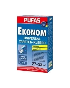 Клей для обоев Эконом Euro 3000 универсальный Pufas