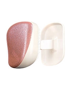 Расческа-массажер Compact Styler Rose Gold Glitter Tangle teezer