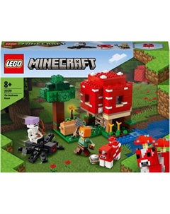 Конструктор Minecraft 21179 Грибной дом Lego