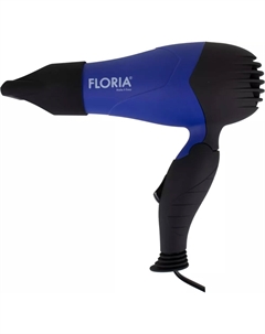 Фен электрический для ухода за волосами FLORIA ZLN8976-BLUE Floria