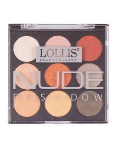 Тени для век Eyeshadow Palette Nude 9 Lollis