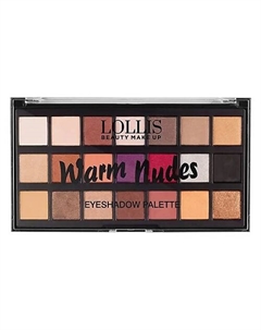 Тени для век Warm Nudes Eyeshadow Palette 21 Colors Lollis