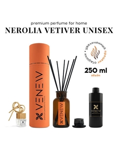 Диффузор ароматизатор для дома парфюм Nerolia vetiver unisex 1.0 Venew