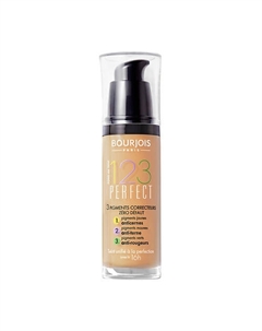 Корректирующйи тональный крем 1 2 3 Perfect Foundation Bourjois