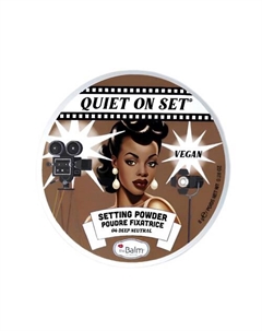 Пудра для лица Quiet on set Thebalm