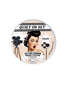 Пудра для лица Quiet on set Thebalm