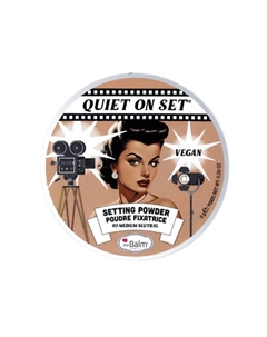 Пудра для лица Quiet on set Thebalm