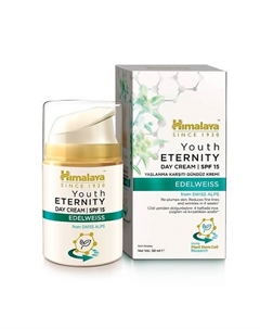 Дневной крем молодость кожи SPF 15 Youth eternity day cream Himalaya since 1930