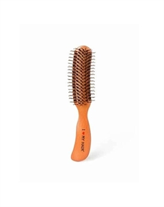 Парикмахерская щетка "Shine Brush" деревянная 17280 I love my hair