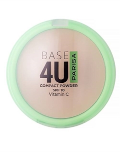 Пудра для лица прессованная Base4U PP-02 Parisa cosmetics