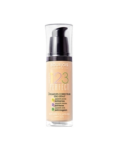 Корректирующйи тональный крем 1 2 3 Perfect Foundation Bourjois