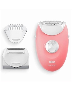 BRAUN Эпилятор Silk-epil 3 SE3277, 2 скорости Braun