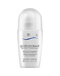 Гипоаллергенный шариковый дезодорант-антиперспирант Lait Corporel Le Deodorant 75.0 Biotherm