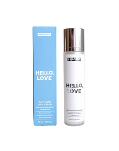 Защищающий крем ANTI-ACNE FACE CREAM для склонной к акне кожи HELLO, LOVE 50.0 Prosto cosmetics