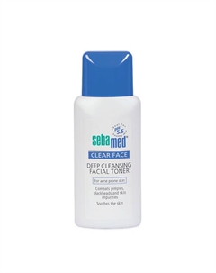 Глубоко очищающий тоник Clear Face Deep Cleansing для кожи, склонной к акне 150.0 Sebamed