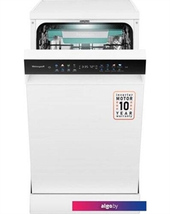 Отдельностоящая посудомоечная машина DW 4539 Inverter Touch AutoOpen White Weissgauff