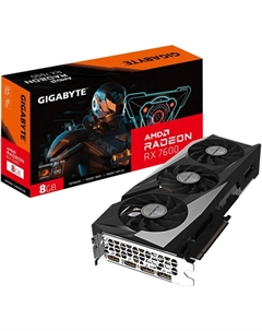 Видеокарта Radeon RX 7600 GAMING OC 8G GV-R76GAMING OC-8GD Gigabyte