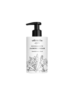 Гель для мытья рук и тела Green & White Jasmine Dream Hand & Body Wash Wild nature