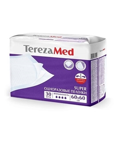 Пеленки одноразовые Super 60x60 см 30.0 Terezamed