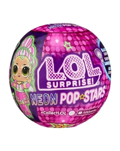 Кукла ЛОЛ в шаре Neon, с аксессуарами L.O.L. SURPRISE! Mga entertainment