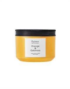 Крем для тела "Orange & Oakmoss" 300.0 Poèmes de provence