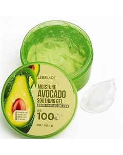 Soothing Gel Moisture Avocado 100% Гель для кожи Авокадо Увлажнение и питание 300.0 Lebelage