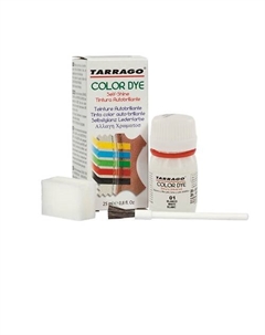 Белая краска для обуви, одежды, сумок, мебели COLOR DYE 25 Tarrago