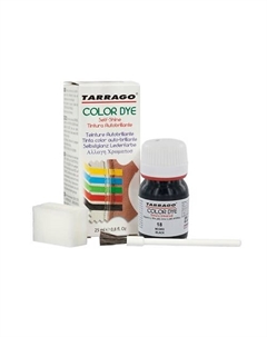 Черная краска для обуви, одежды, сумок, мебели COLOR DYE 25.0 Tarrago