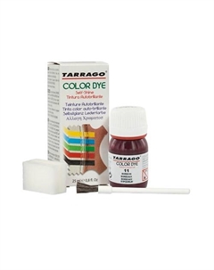 Бордовая краска для обуви, одежды, сумок, мебели COLOR DYE 25 Tarrago