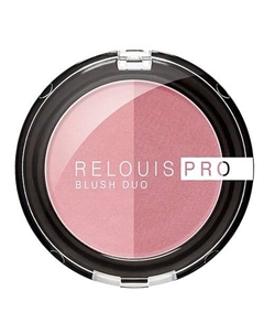 Румяна для лица BLUSH DUO компактные Relouis