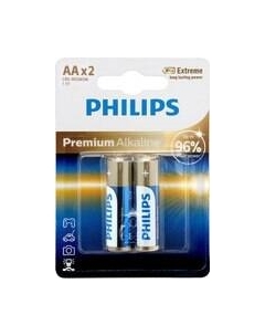 Комплект батареек Premium Alkaline AA LR6 Philips