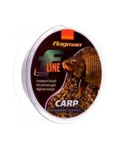 Леска монофильная F-Line Carp / 20135-030 Flagman fishing