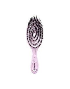 Расческа Detangling with natural boar bristle Lilac / 14-2080 Solomeya