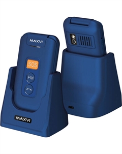 Мобильный телефон Maxvi E5 up (синий)