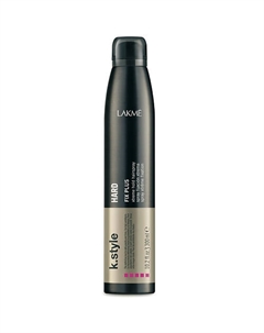 Лак для укладки волос экстра сильной фиксации K. Style Hard Fix Plus Hairspray Lakme