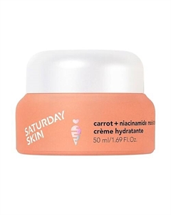 Ультра-увлажняющий крем для лица Carrot + Niacinamide с экстактами моркови 50.0 Saturday skin