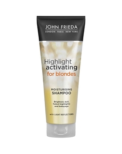 Увлажняющий активирующий шампунь для светлых волос SHEER BLONDE John frieda