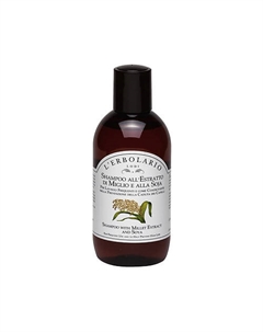 Шампунь для волос c экстрактом пшеницы и сои Shampoo With Millet Extract And Soya L'erbolario