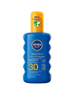 Солнцезащитный спрей Sun "Защита и увлажнение" SPF 30 Nivea