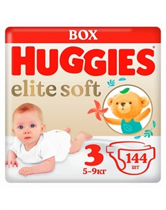 Подгузники Elite Soft 5-9кг 144.0 Huggies