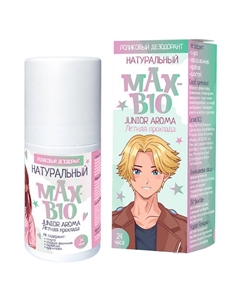 Подростковый дезодорант MAX-BIO JUNIOR AROMA Летняя прохлада 50.0 Max-f deodrive