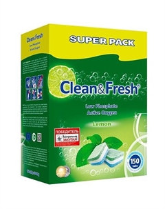 Таблетки для посудомоечной машины 150.0 Cleanandfresh