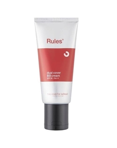 BB-крем для лица Rules Dual Cover BB cream Too cool for school